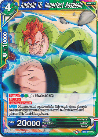 Android 16, Imperfect Assassin [BT9-098] | Shuffle n Cut Hobbies & Games