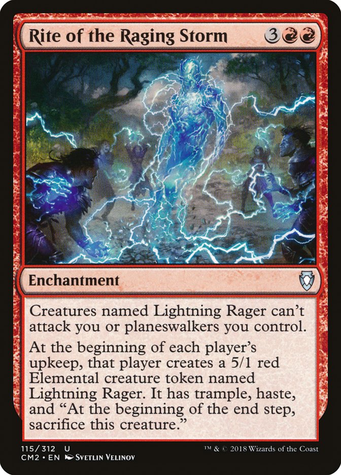 Rite of the Raging Storm [Commander Anthology Volume II] | Shuffle n Cut Hobbies & Games