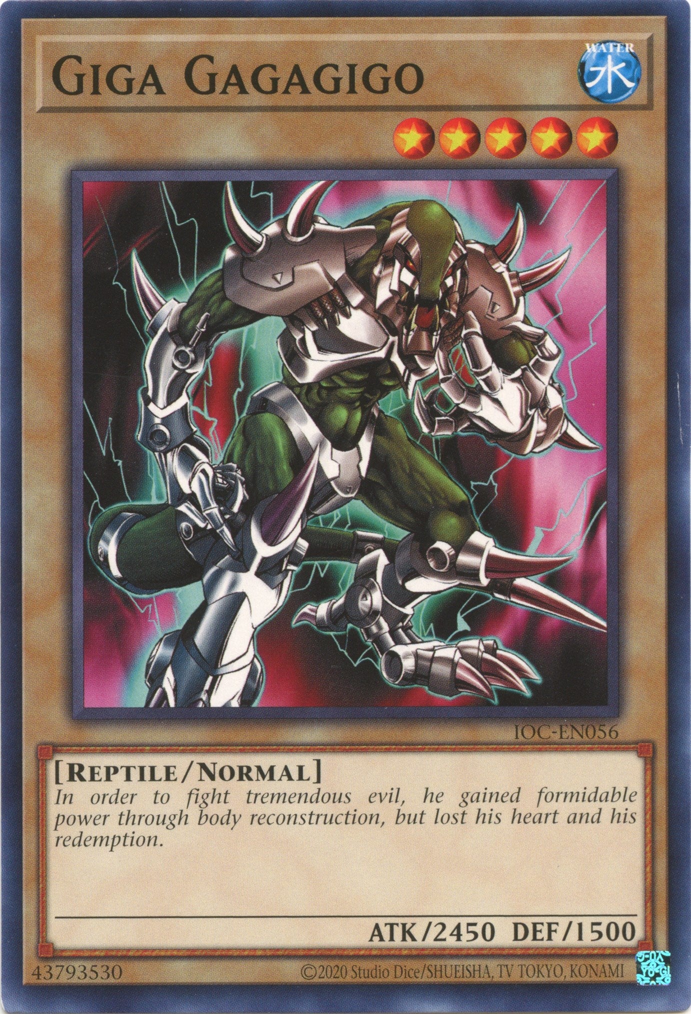 Giga Gagagigo (25th Anniversary) [IOC-EN056] Common | Shuffle n Cut Hobbies & Games