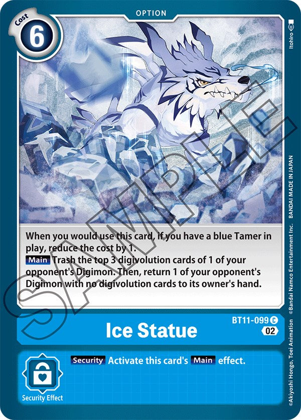 Ice Statue [BT11-099] [Dimensional Phase] | Shuffle n Cut Hobbies & Games