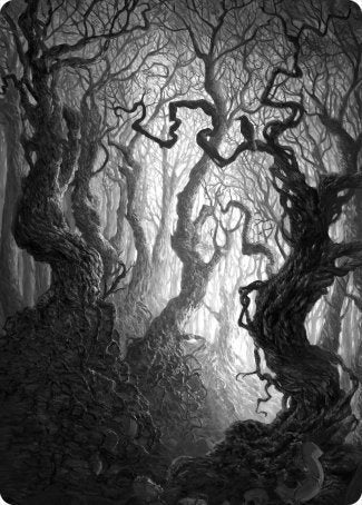 Forest 2 Art Card [Innistrad: Midnight Hunt Art Series] | Shuffle n Cut Hobbies & Games