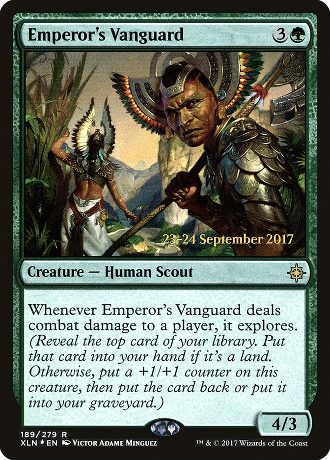 Emperor's Vanguard [Ixalan Prerelease Promos] | Shuffle n Cut Hobbies & Games