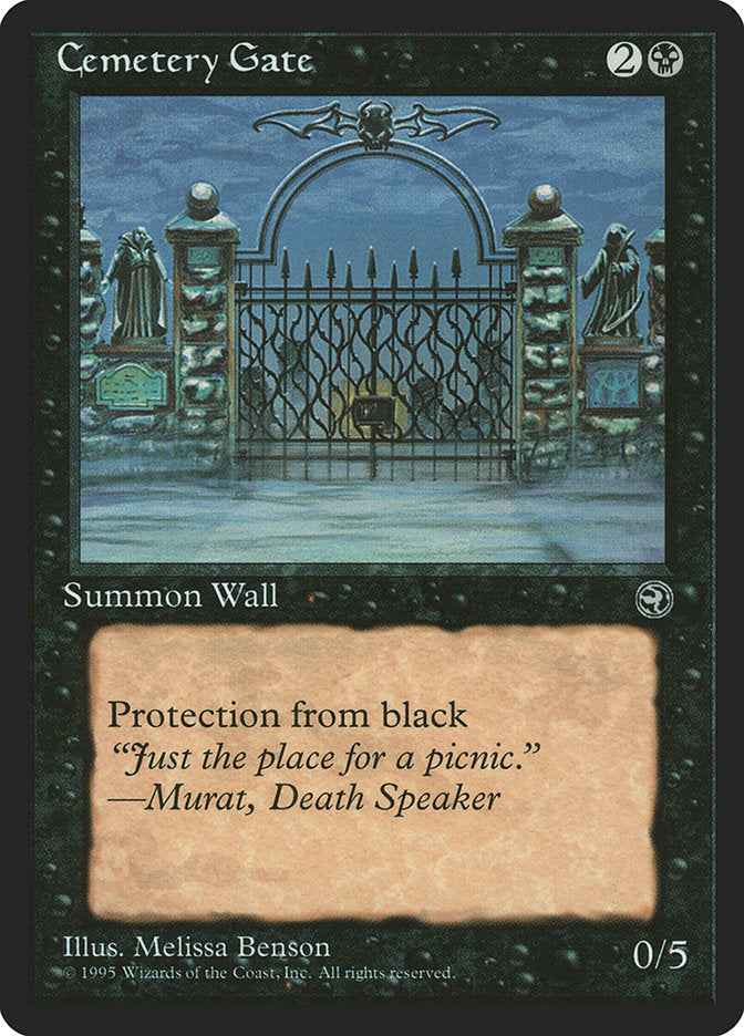 Cemetery Gate (Murat Flavor Text) [Homelands] | Shuffle n Cut Hobbies & Games