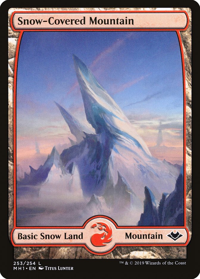 Snow-Covered Mountain [Modern Horizons] | Shuffle n Cut Hobbies & Games