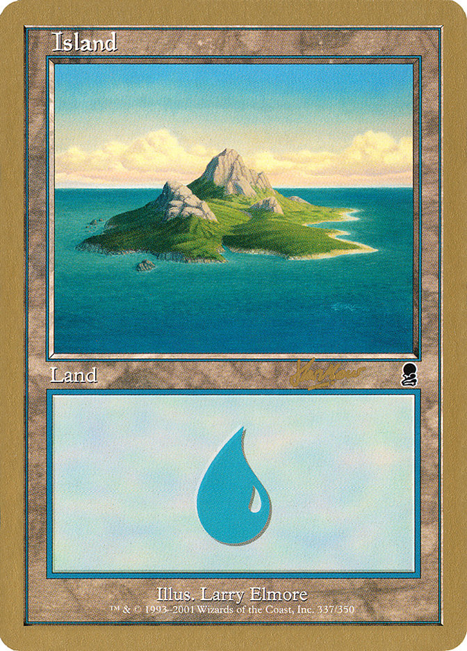 Island (shh337) (Sim Han How) [World Championship Decks 2002] | Shuffle n Cut Hobbies & Games