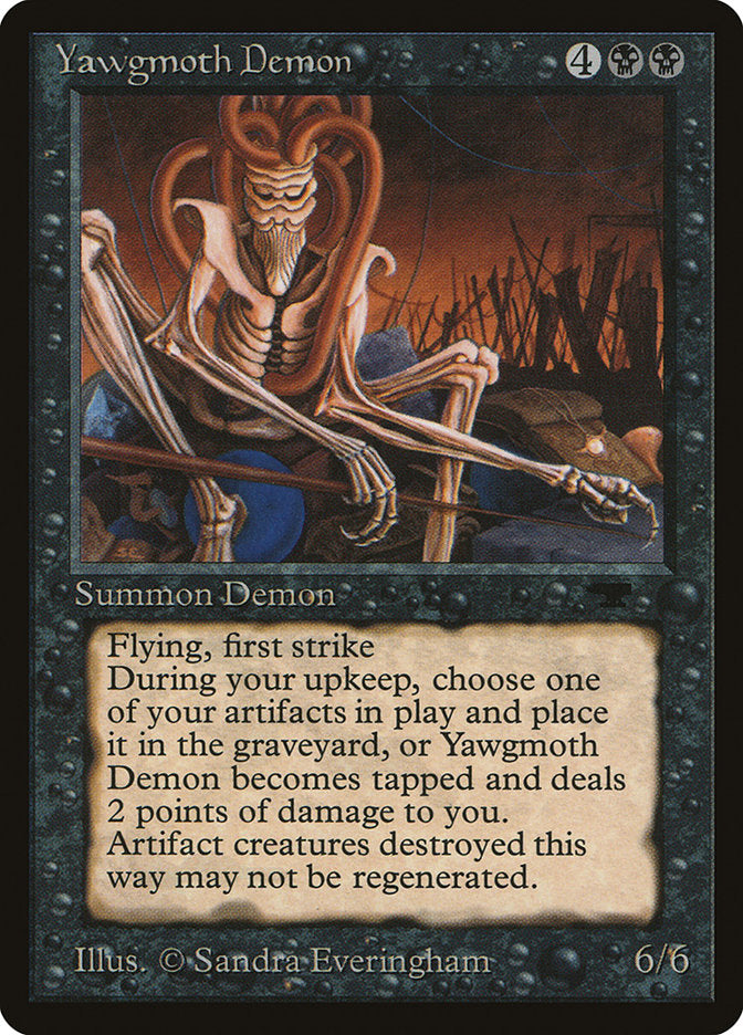 Yawgmoth Demon [Antiquities] | Shuffle n Cut Hobbies & Games