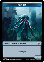 Treasure (20) // Kraken Double-Sided Token [March of the Machine Tokens] | Shuffle n Cut Hobbies & Games