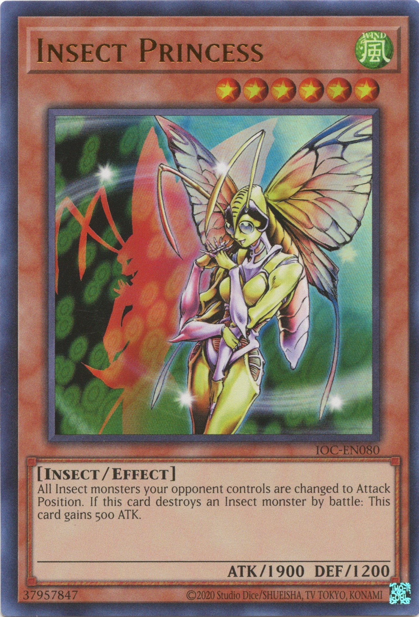 Insect Princess (25th Anniversary) [IOC-EN080] Ultra Rare | Shuffle n Cut Hobbies & Games