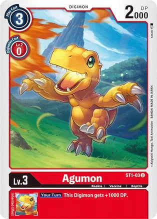 ST1-03: Agumon | Shuffle n Cut Hobbies & Games
