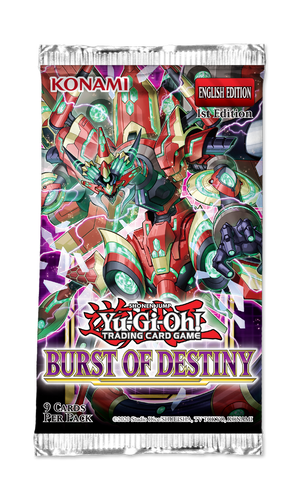 Booster Pack: Burst of Destiny (1st edition) | Shuffle n Cut Hobbies & Games