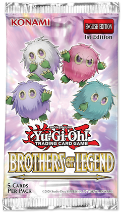 Booster Pack: Brothers of Legend (1st edition) [AVAILABLE NOW] | Shuffle n Cut Hobbies & Games