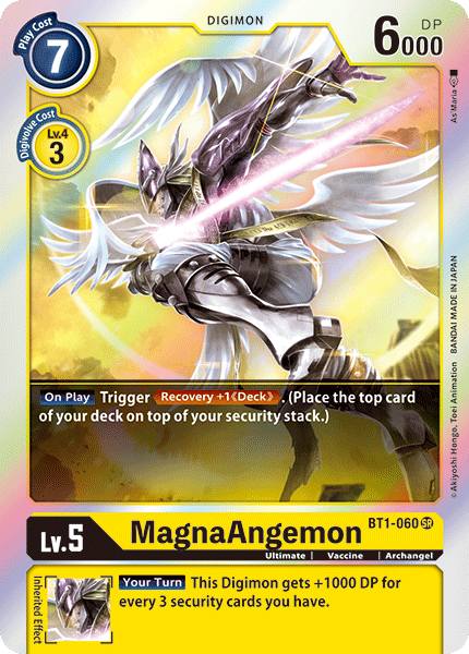 BT1-060: MagnaAngemon | Shuffle n Cut Hobbies & Games