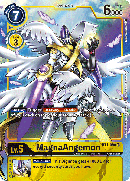 BT1-060: MagnaAngemon Alternate Art | Shuffle n Cut Hobbies & Games