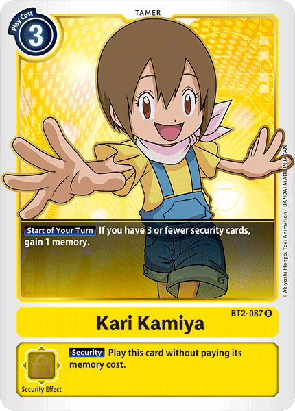 BT2-087: Kari Kamiya | Shuffle n Cut Hobbies & Games