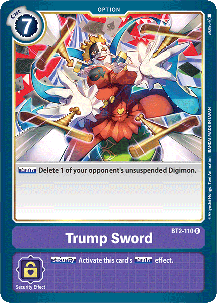 BT2-110: Trump Sword | Shuffle n Cut Hobbies & Games