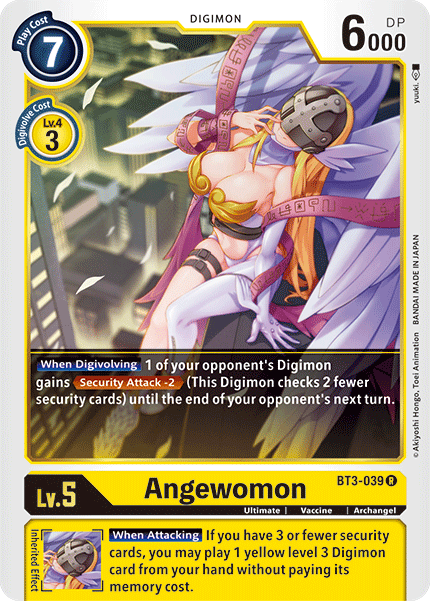 BT3-039: Angewomon | Shuffle n Cut Hobbies & Games