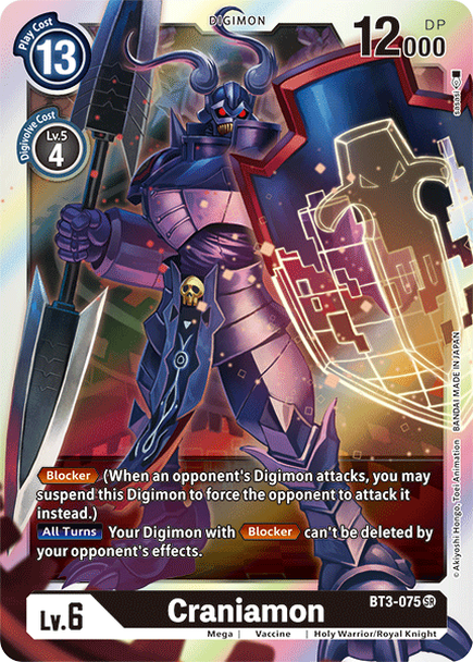 BT3-075: Craniamon | Shuffle n Cut Hobbies & Games