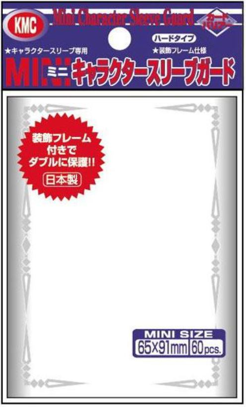 KMC Character Guard Sleeves (60) - Mini | Shuffle n Cut Hobbies & Games