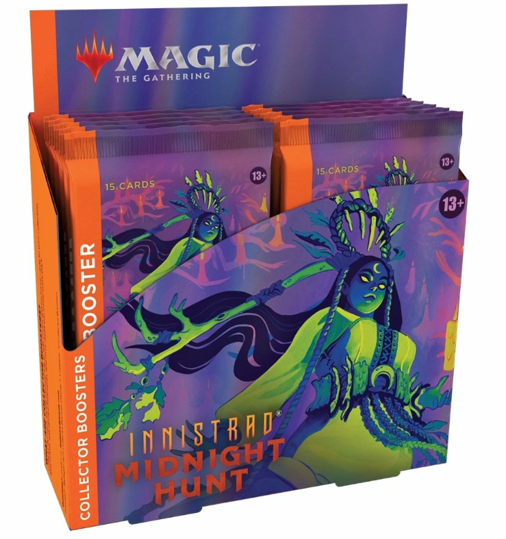 Magic Innistrad Midnight Hunt Collector Booster Display | Shuffle n Cut Hobbies & Games