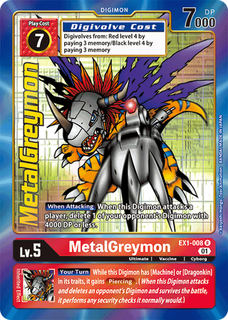 EX01: MetalGreymon (Alternative Art) | Shuffle n Cut Hobbies & Games