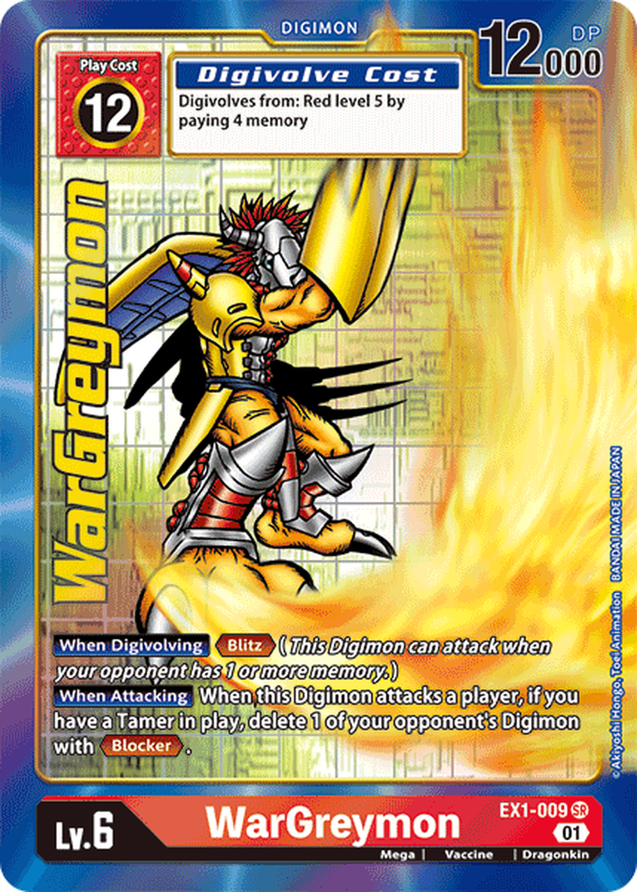 EX01: WarGreymon (Alternate Art)