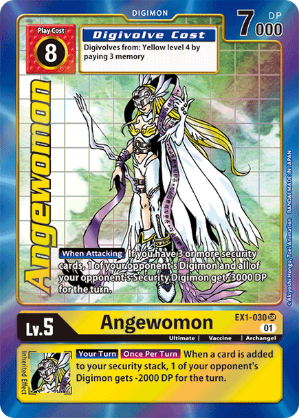 EX1: Angewomon (Alternative Art) | Shuffle n Cut Hobbies & Games