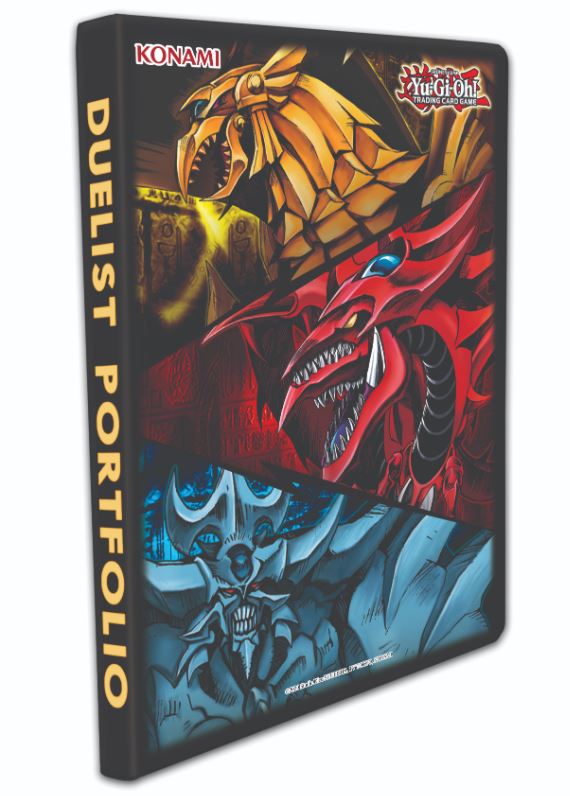 Konami Folder: Egyptian Gods (Slifer, Obelisk, Ra) | Shuffle n Cut Hobbies & Games