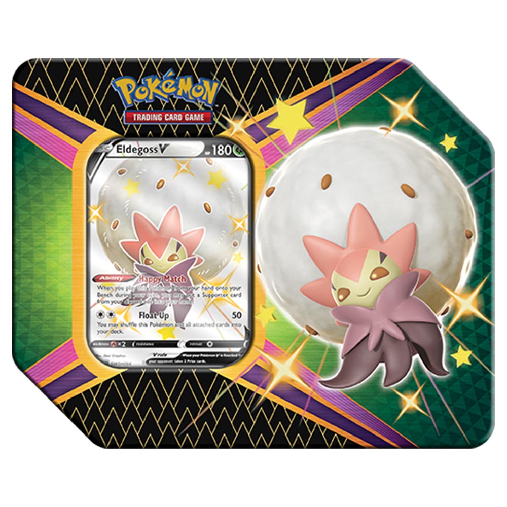 Pokemon TCG - Tin: Shining Fates Eldegoss | Shuffle n Cut Hobbies & Games