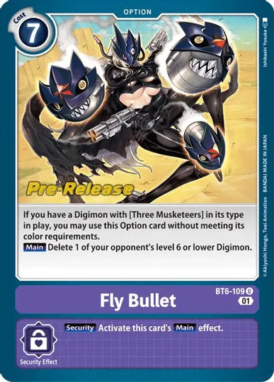 BT06: Fly Bullet (Pre-Release Holofoil) | Shuffle n Cut Hobbies & Games