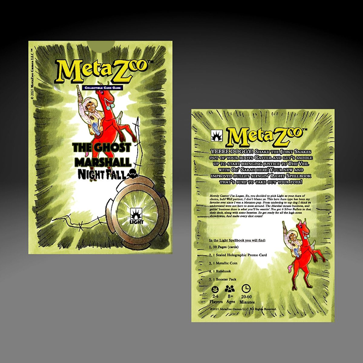 Metazoo: Nightfall 1st Edition Tribal Theme Deck: Ghost Marshall | Shuffle n Cut Hobbies & Games