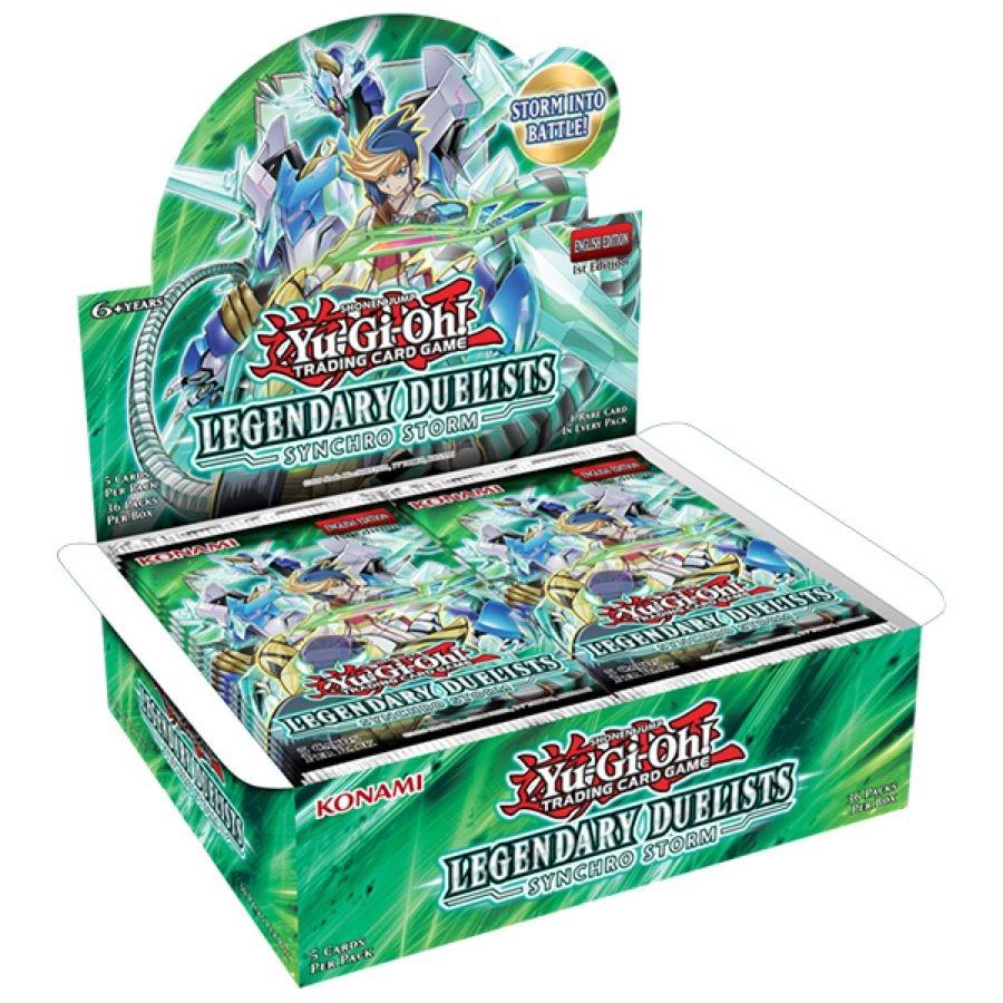 Booster Box: Legendary Duelists: Synchro Storm (1st edition) | Shuffle n Cut Hobbies & Games