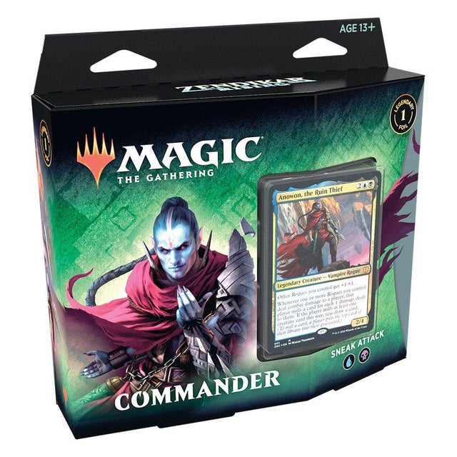 Zendikar Rising Commander Deck: Sneak Attack | Shuffle n Cut Hobbies & Games