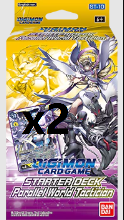 BT08 : Parallel World Tactician Starter Deck (ST10) x 2 | Shuffle n Cut Hobbies & Games