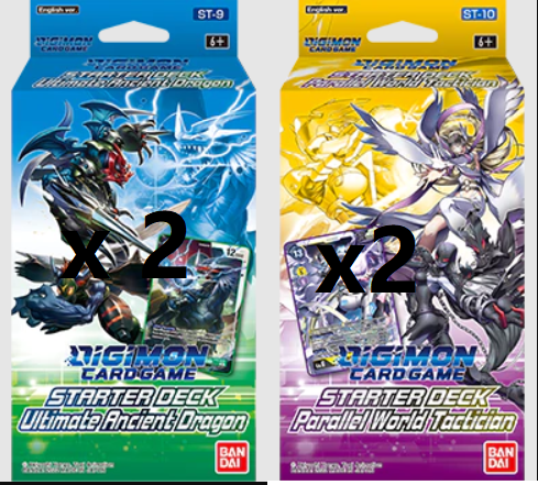 BT08 : Starter Deck (ST9/ST10) - 2 of each | Shuffle n Cut Hobbies & Games