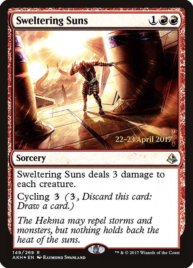 Sweltering Suns [Amonkhet Prerelease Promos] | Shuffle n Cut Hobbies & Games