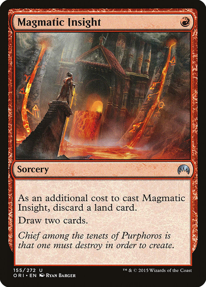 Magmatic Insight [Magic Origins] | Shuffle n Cut Hobbies & Games