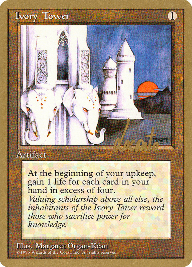 Ivory Tower (Michael Loconto) [Pro Tour Collector Set] | Shuffle n Cut Hobbies & Games