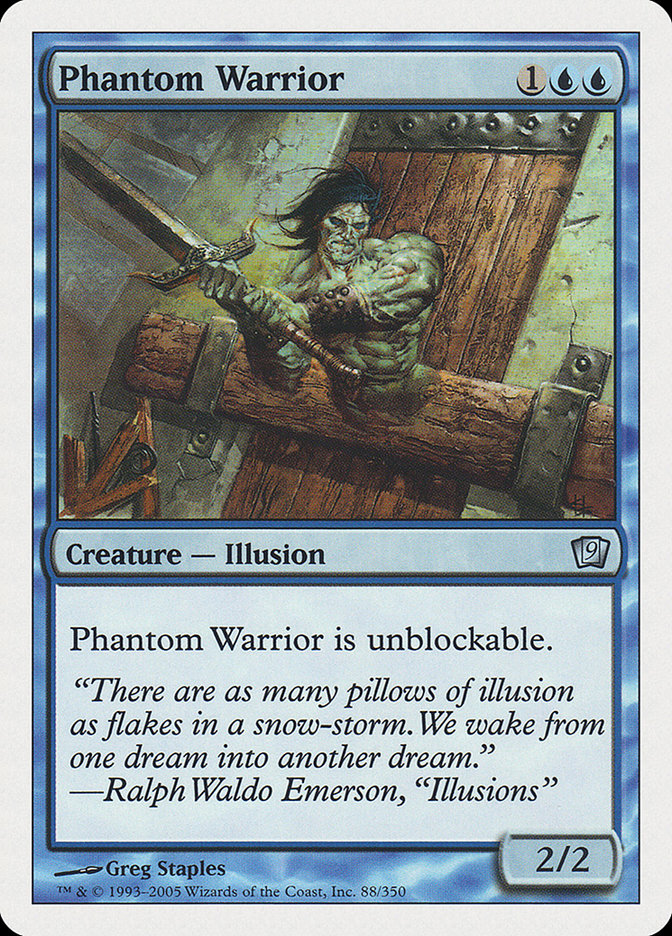 Phantom Warrior [Ninth Edition] | Shuffle n Cut Hobbies & Games