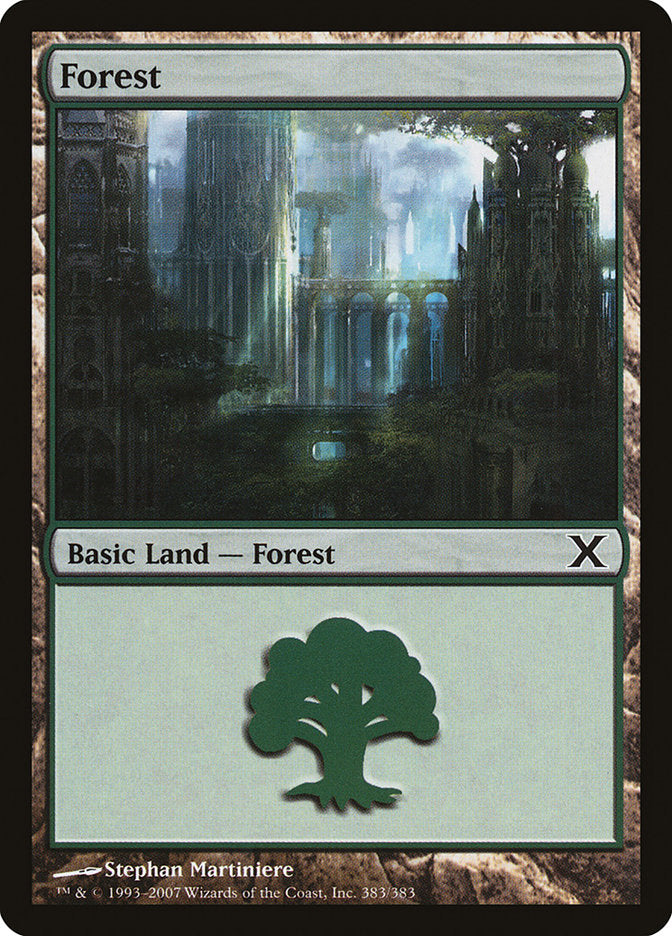 Forest (383) [Tenth Edition] | Shuffle n Cut Hobbies & Games