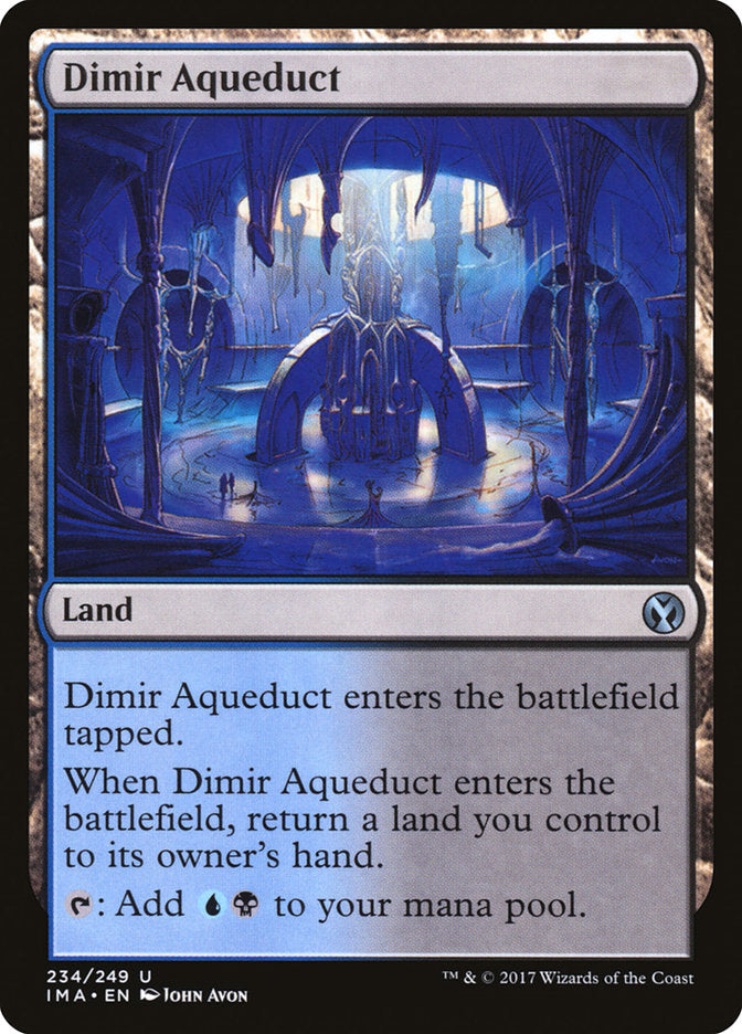 Dimir Aqueduct [Iconic Masters] | Shuffle n Cut Hobbies & Games