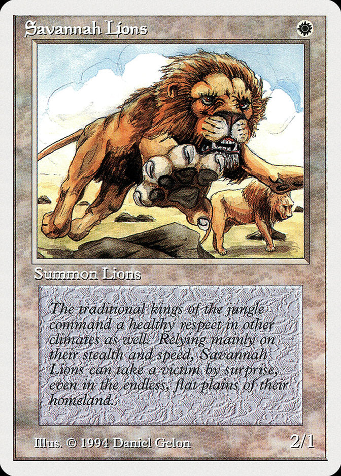 Savannah Lions [Summer Magic / Edgar] | Shuffle n Cut Hobbies & Games