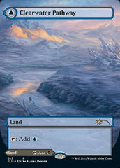 Clearwater Pathway // Murkwater Pathway (Borderless) [Secret Lair: Ultimate Edition 2] | Shuffle n Cut Hobbies & Games