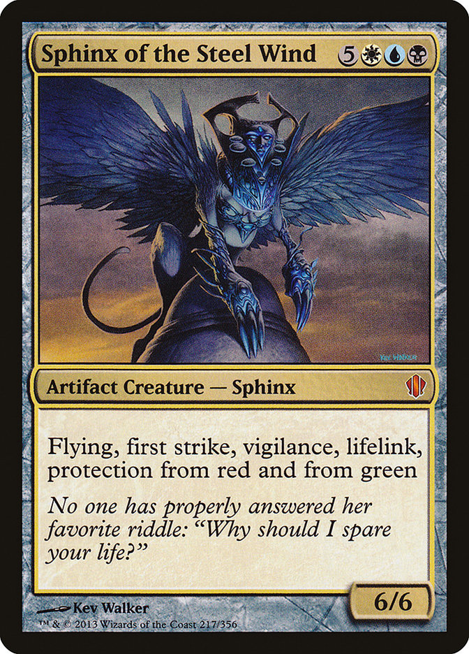 Sphinx of the Steel Wind [Commander 2013] | Shuffle n Cut Hobbies & Games