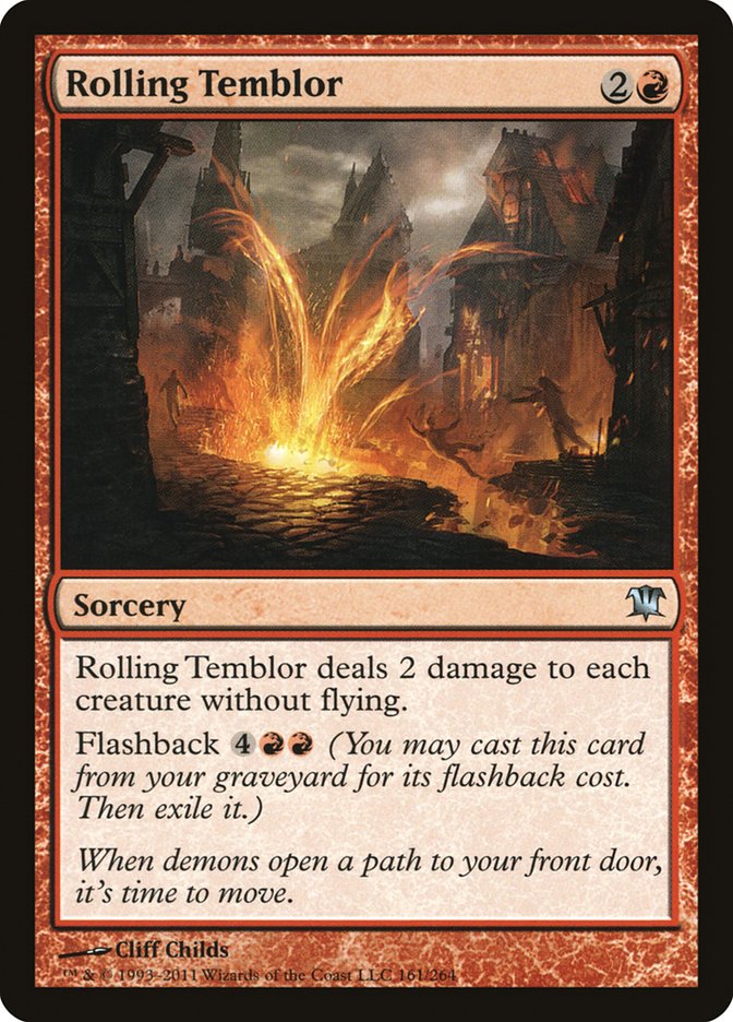 Rolling Temblor [Innistrad] | Shuffle n Cut Hobbies & Games