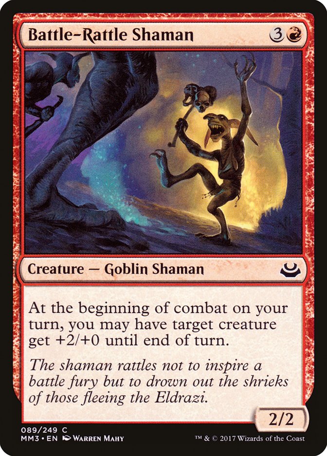 Battle-Rattle Shaman [Modern Masters 2017] | Shuffle n Cut Hobbies & Games