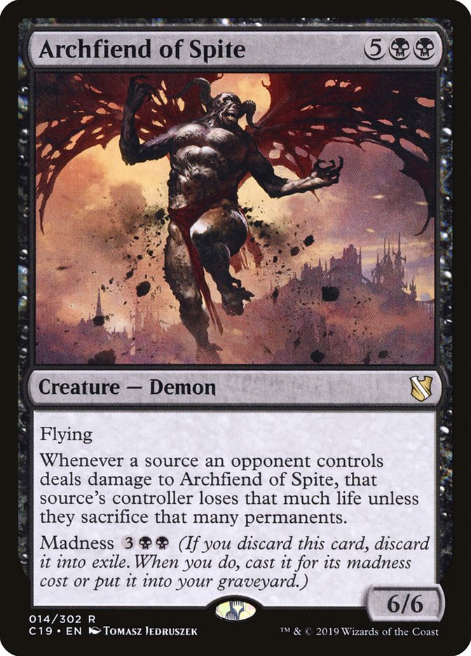 Archfiend of Spite [Commander 2019] | Shuffle n Cut Hobbies & Games