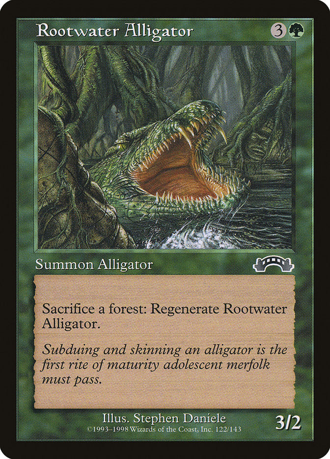 Rootwater Alligator [Exodus] | Shuffle n Cut Hobbies & Games