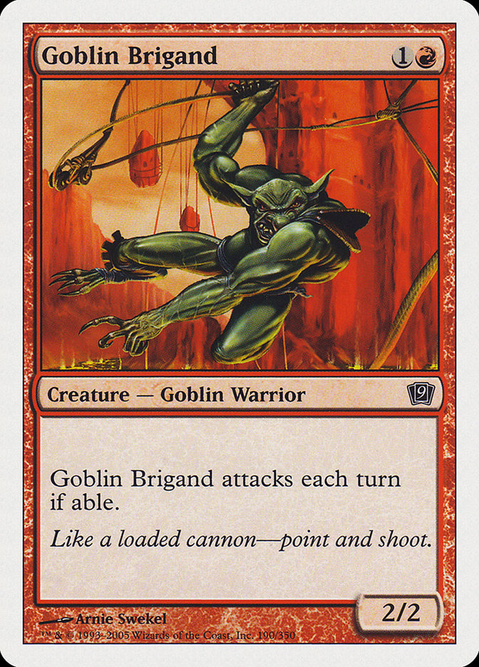 Goblin Brigand [Ninth Edition] | Shuffle n Cut Hobbies & Games