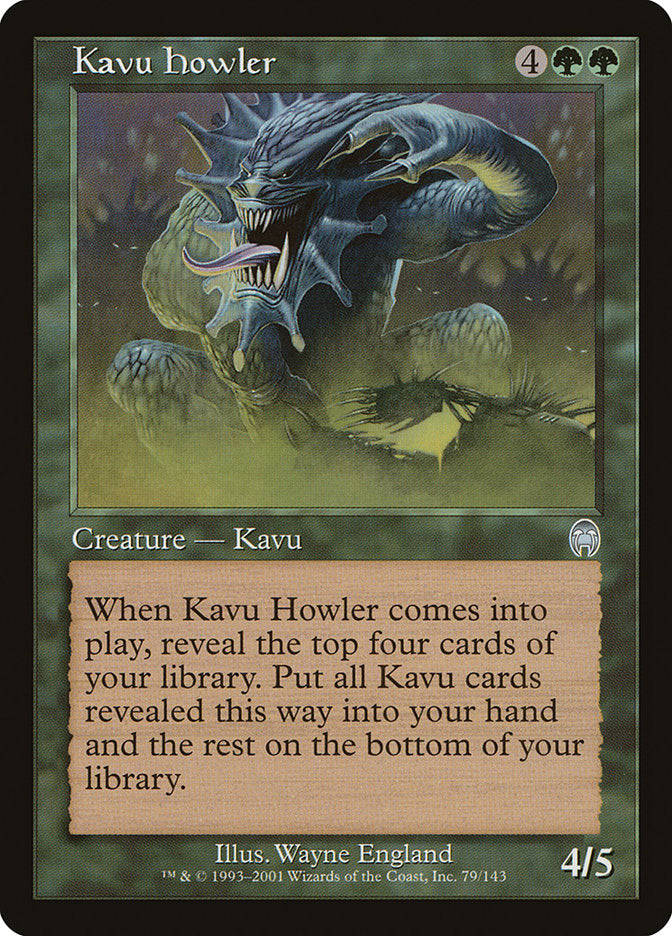 Kavu Howler [Apocalypse] | Shuffle n Cut Hobbies & Games