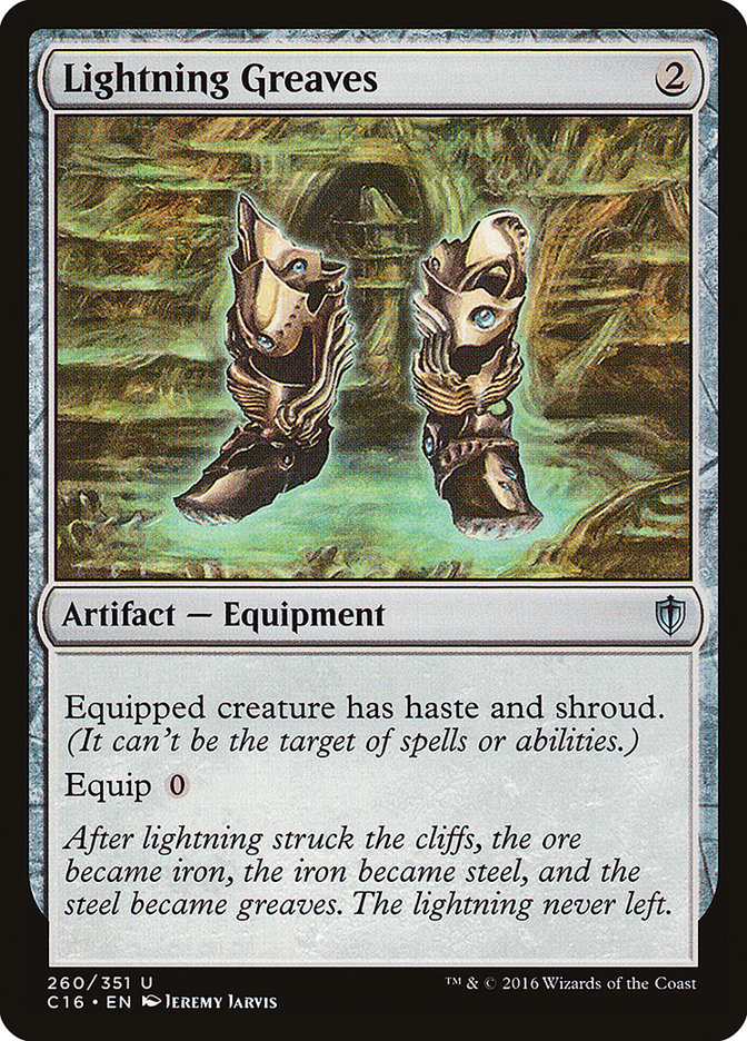 Lightning Greaves [Commander 2016] | Shuffle n Cut Hobbies & Games